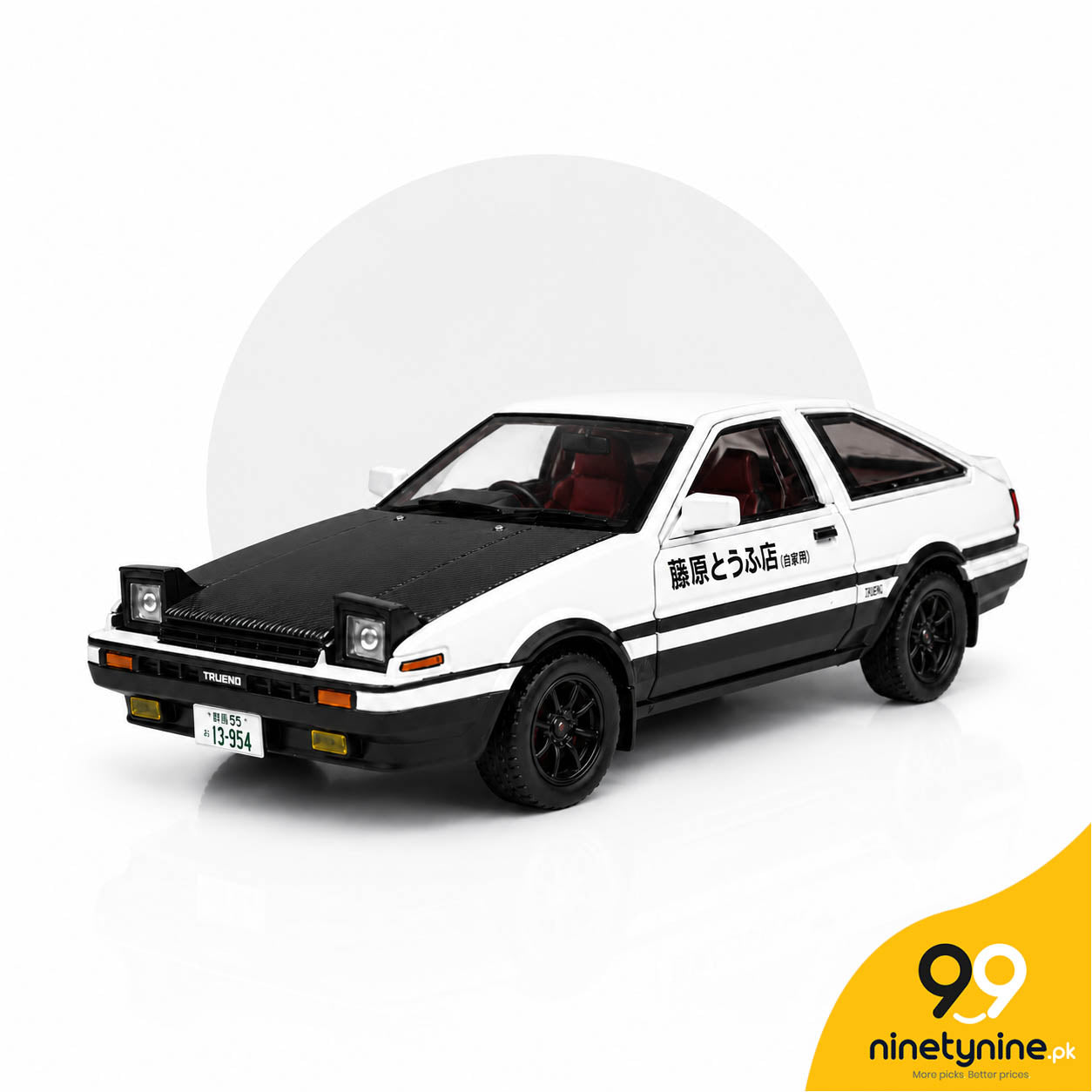 Toyota AE86 Trueno Initial D 1:32 Diecast Metal Car