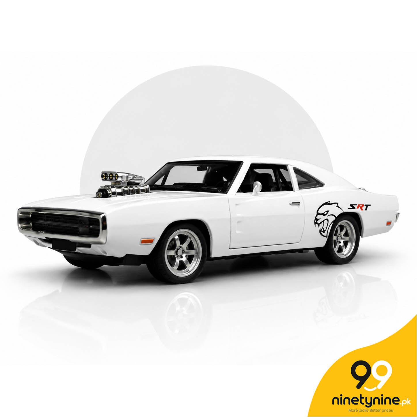 Dodge Charger SRT 1:32 Diecast Metal Car