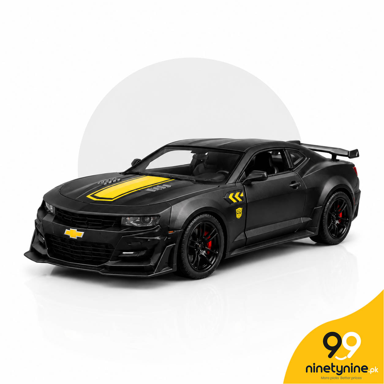 Chevrolet Camaro Bumblebee Edition 1:32 Diecast Metal Car
