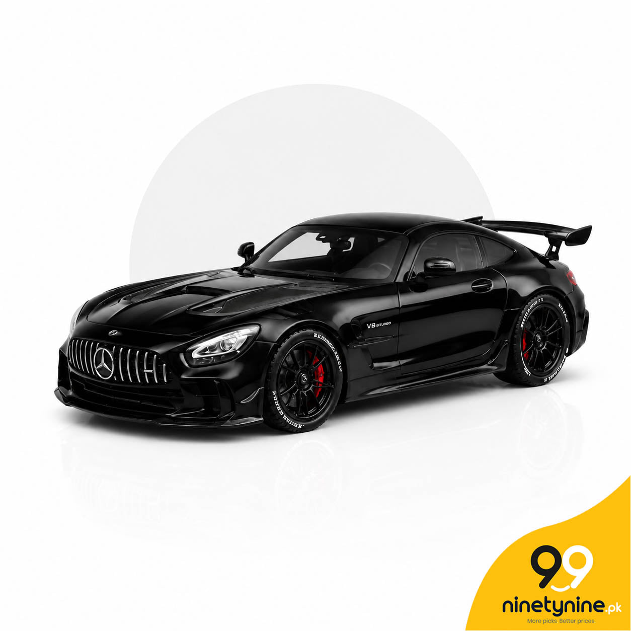 Mercedes-AMG GT R Black Edition 1:32 Diecast Metal Car