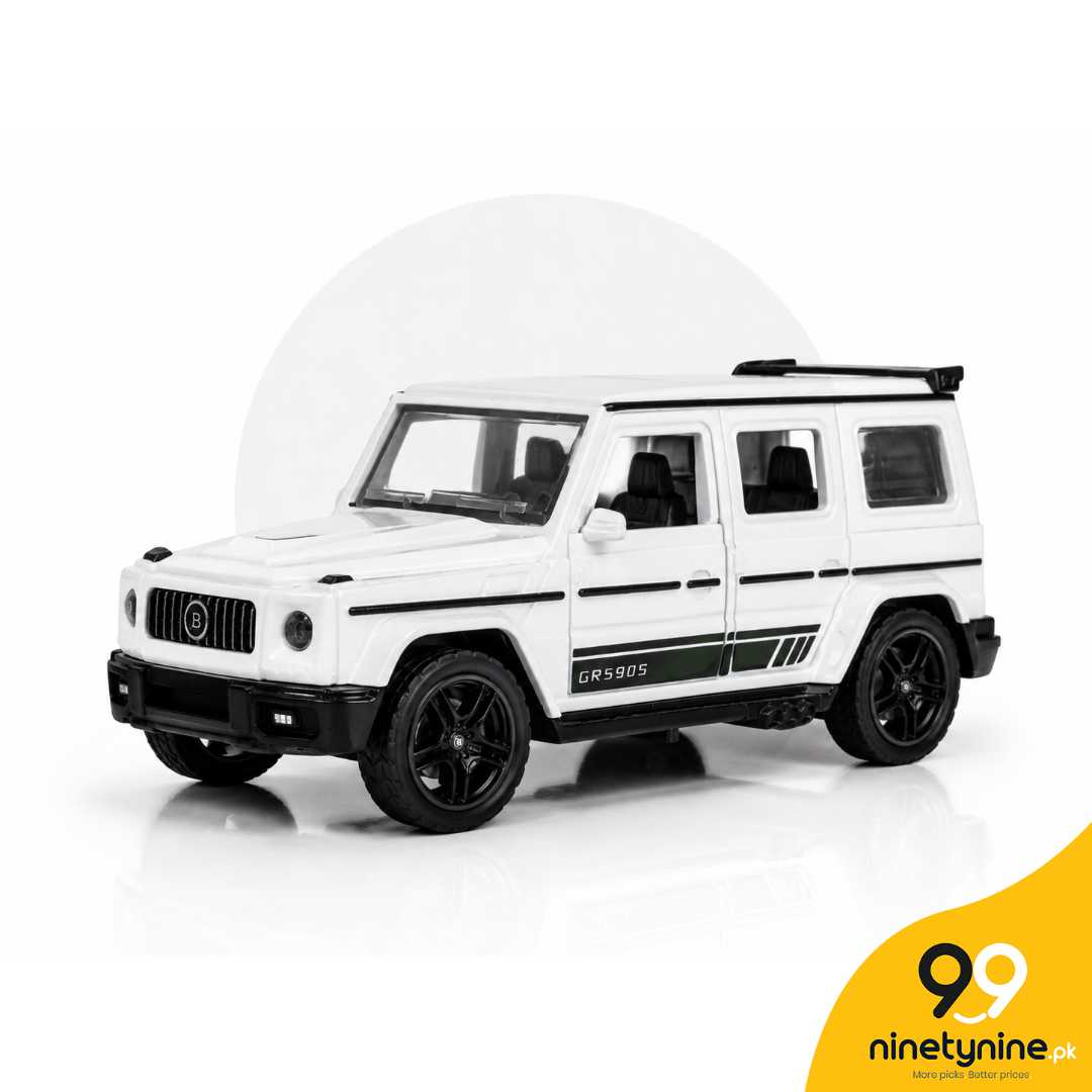 Mercedes-Benz G-Class White Edition – 1:43 Scale Model Car
