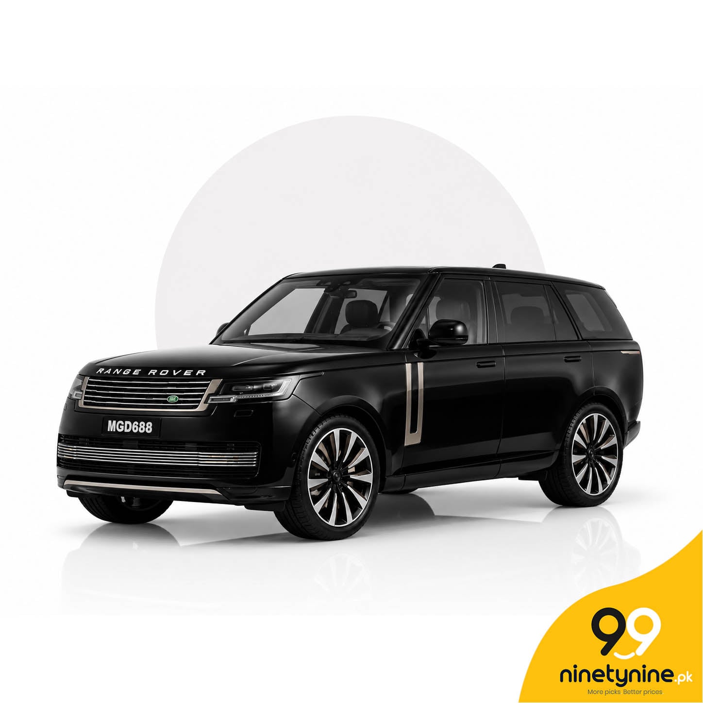 Range Rover Autobiography White – 1:24 Scale Model SUV